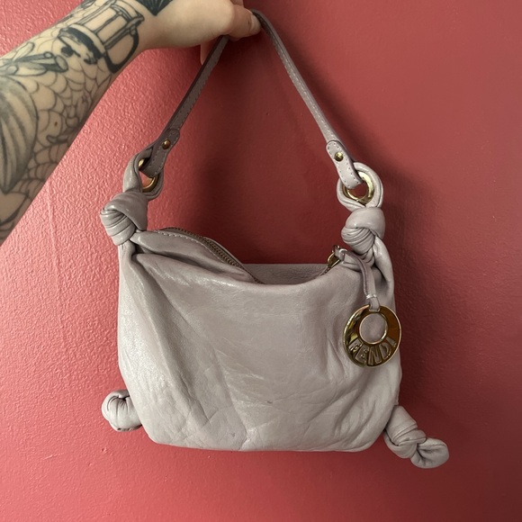 Fendi Handbags - Light lilac fendi knot mini bag authentic